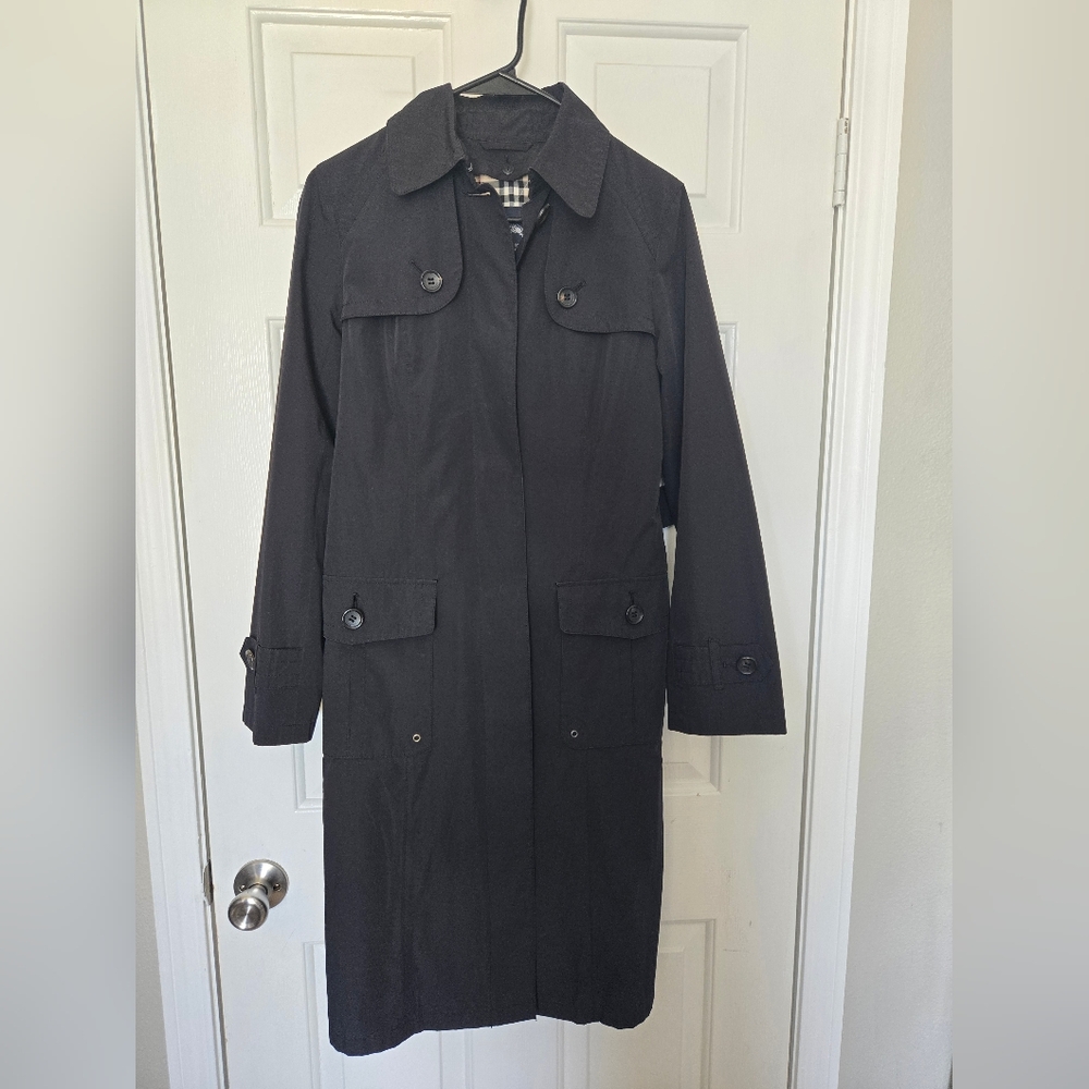 Burberry Japan Black Trench Coat